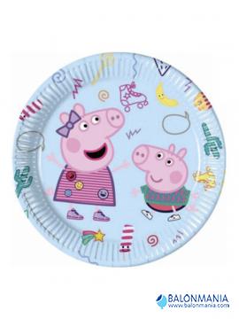 Pujsa Peppa  krožniki papirnati (8kom)