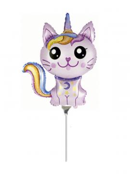FOLIJA BALON CATICORN FUCHSIA MINI