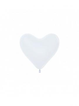 BALON LATEKS OBLIKA SRCE BEL - 6 INCH