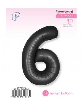 BALON &Scaron;TEVILKE SLIM SATIN BLACK - NENAPIHNJENE