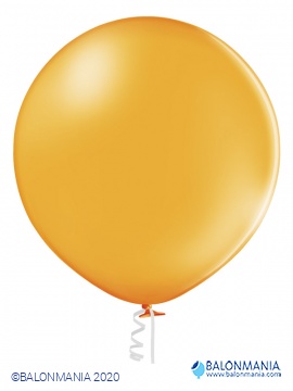 PASTEL BALON ORANŽEN - 90CM - 36" - 380l