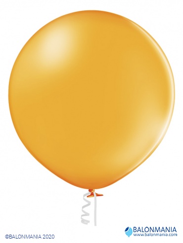 PASTEL BALON ORANŽEN - 90CM - 36" - 380l