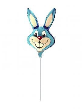 FOLIJA BALON RABBIT BLUE MINI