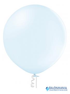 PASTEL BALON SVETLO MODER - 60CM - 24" - 114l