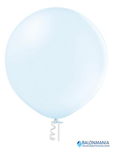 PASTEL BALON SVETLO MODER - 60CM - 24" - 114l