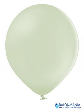 PASTEL BALON KIWI CREAM - 30CM - 12" - 15l