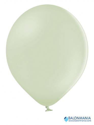 PASTEL BALON KIWI CREAM - 30CM - 12" - 15l