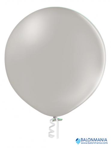 PASTEL BALON SIV - 60CM - 24" - 114l