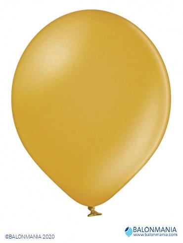 METAL BALON ZLAT - 43CM - 17" - 36l