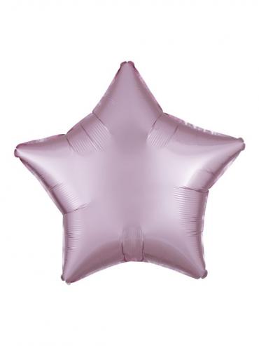 FOLIJA BALON STAR SILK LUSTRE PASTEL PINK