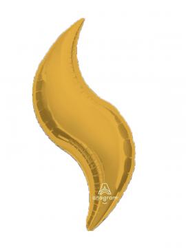 FOLIJA BALON CURVE ZLAT 36inch