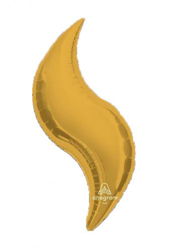 FOLIJA BALON CURVE ZLAT 36inch