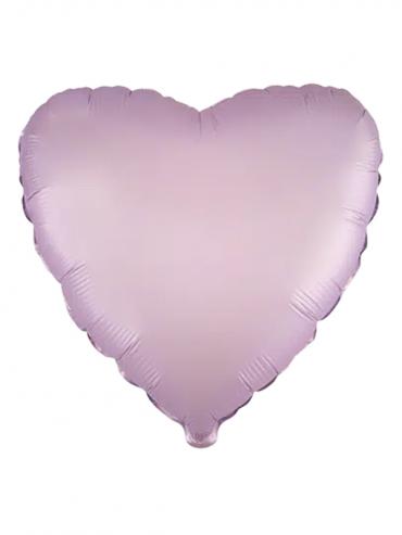 Folija balon srce Satin Pastel Lilac
