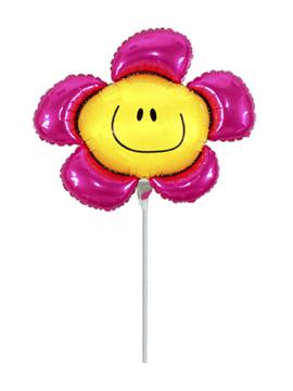 FOLIJA BALON FLOWER FUCHSIA MINI