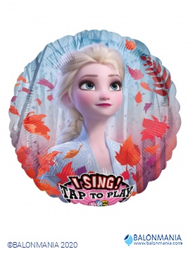 Balon Frozen, pojoč