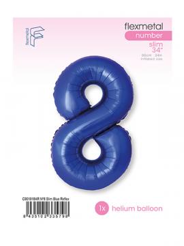 BALON &Scaron;TEVILKE SLIM BLUE REFLEX - NENAPIHNJENE